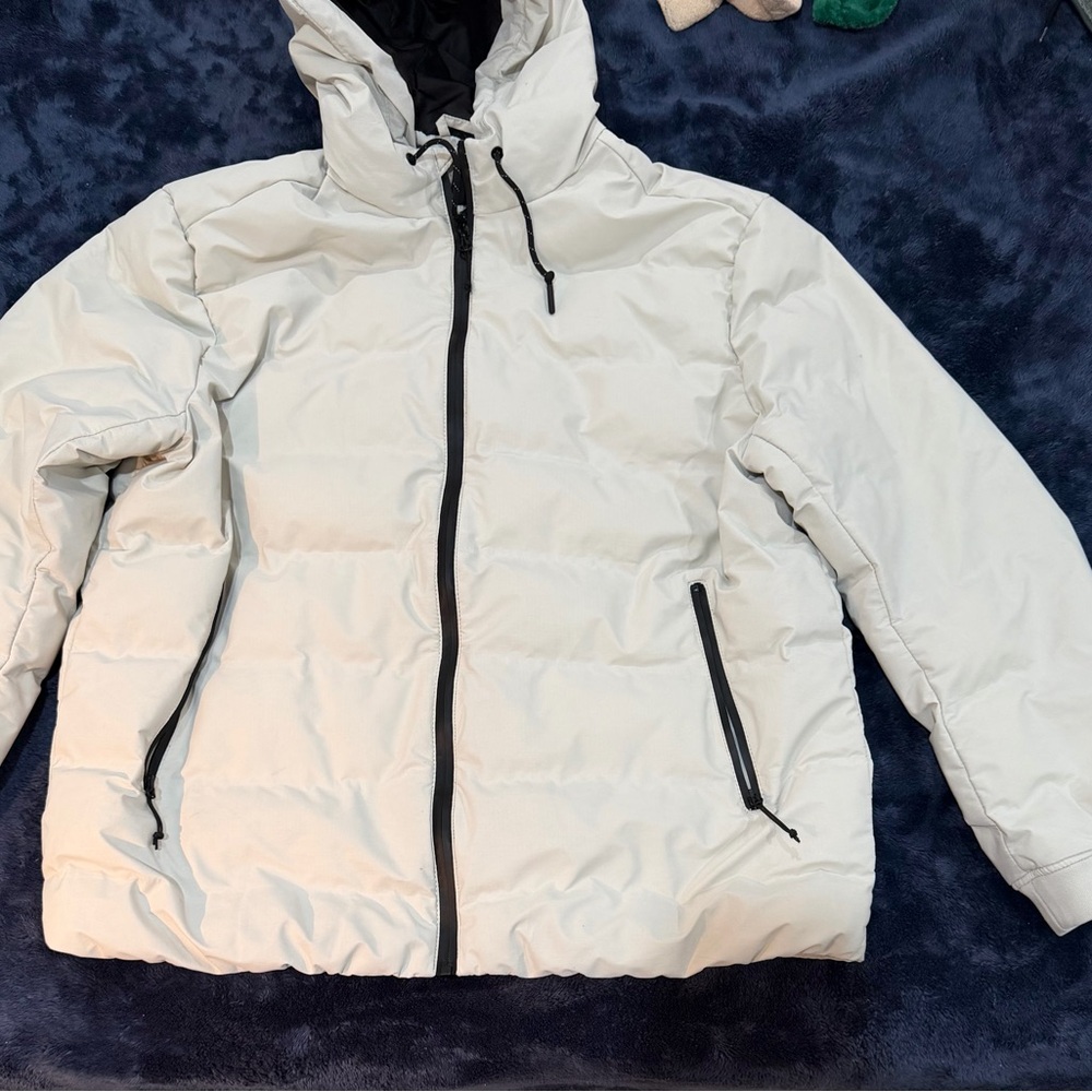 H&M White Puffer Jacket